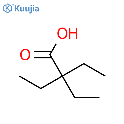 2,2-diethylbutanoic acid structure