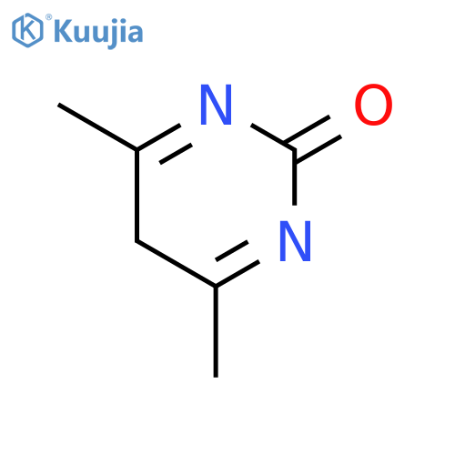 2(5H)-Pyrimidinone, 4,6-dimethyl- (9CI) structure