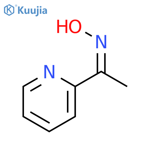 N-1-(pyridin-2-yl)ethylidenehydroxylamine structure