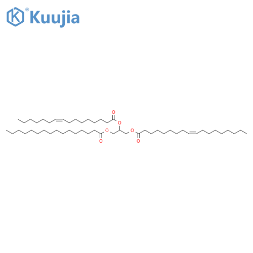 1-Palmitin-2-Palmitolein-3-Olein structure