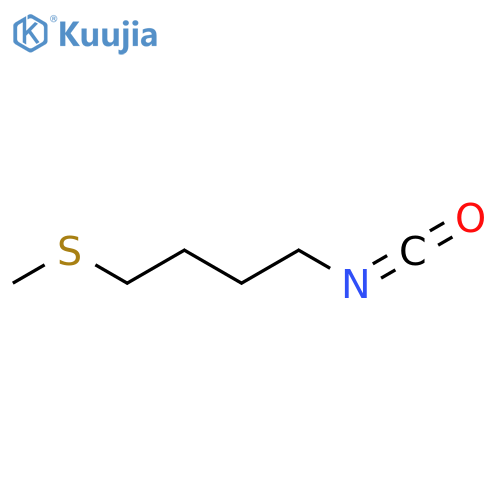 1-isocyanato-4-(methylsulfanyl)butane structure