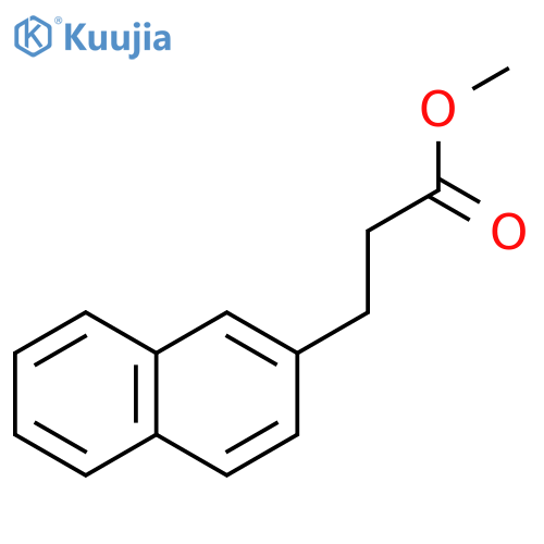 methyl 3-(naphthalen-2-yl)propanoate structure