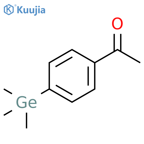 Ethanone, 1-[4-(trimethylgermyl)phenyl]- structure