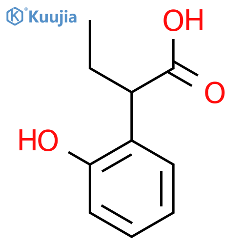 2-(2-hydroxyphenyl)butanoic acid structure