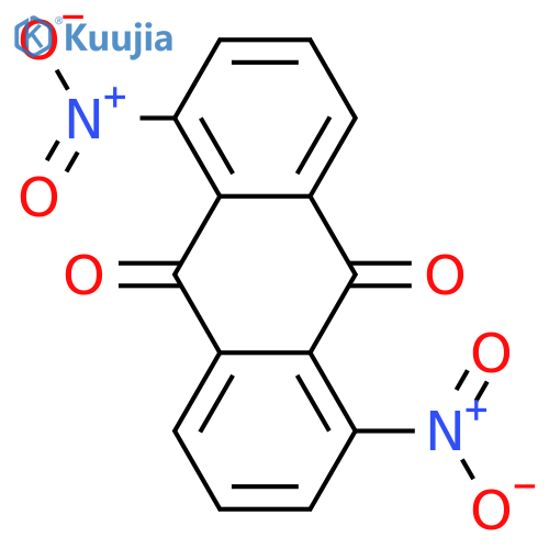 1,5-Dinitroanthraquinone structure