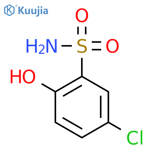 5-chloro-2-hydroxybenzene-1-sulfonamide structure