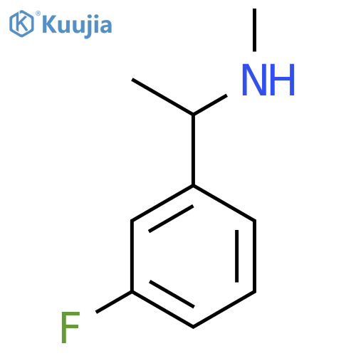 alpha,N-Dimethyl-3-fluorobenzylamine structure
