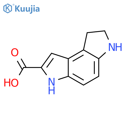 3,6,7,8-tetrahydro-Benzo[1,2-b:4,3-b']dipyrrole-2-carboxylic acid structure