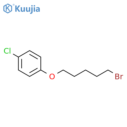 Benzene, 1-[(5-bromopentyl)oxy]-4-chloro- structure