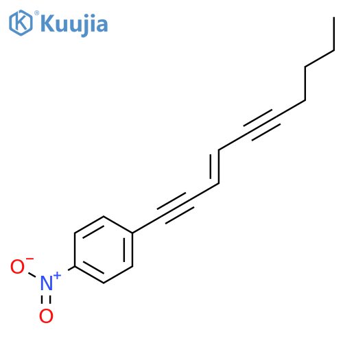 Benzene, 1-(3-decene-1,5-diynyl)-4-nitro- structure