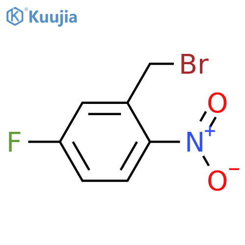 2-(Bromomethyl)-4-fluoro-1-nitrobenzene structure