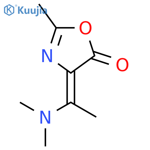 5(4H)-Oxazolone, 4-[1-(dimethylamino)ethylidene]-2-methyl-, (4Z)- structure