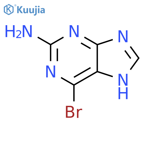 2-Amino-6-bromopurine structure