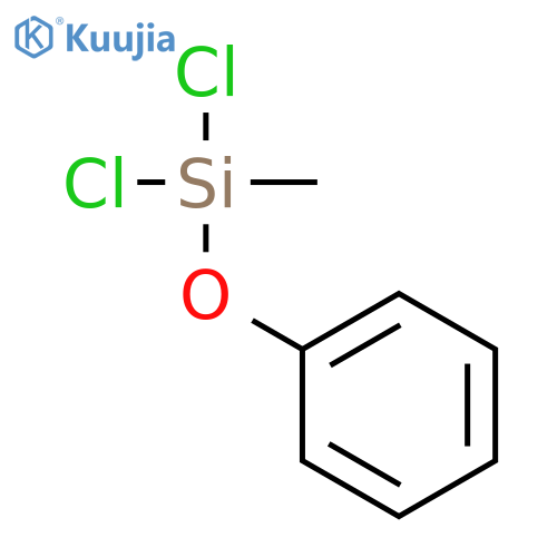 Dichloro(methyl)phenoxysilane structure