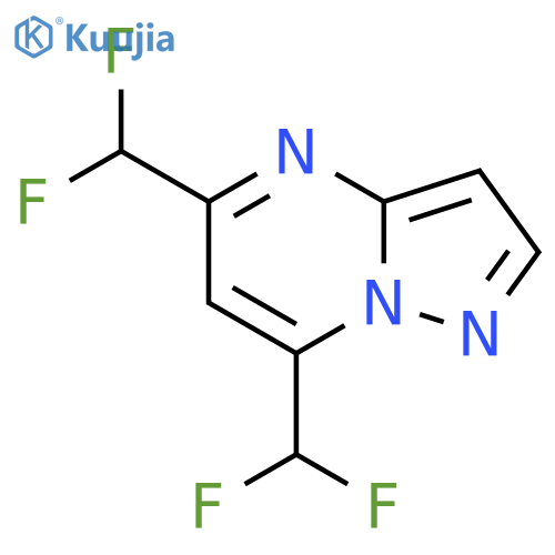 5,7-Bis(difluoromethyl)pyrazolo1,5-apyrimidine structure