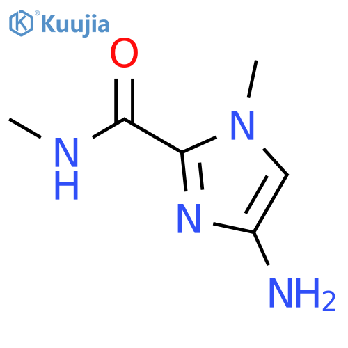 1H-Imidazole-2-carboxamide,4-amino-N,1-dimethyl- structure