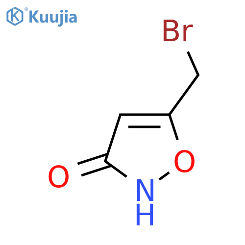5-(Bromomethyl)isoxazol-3(2H)-one structure