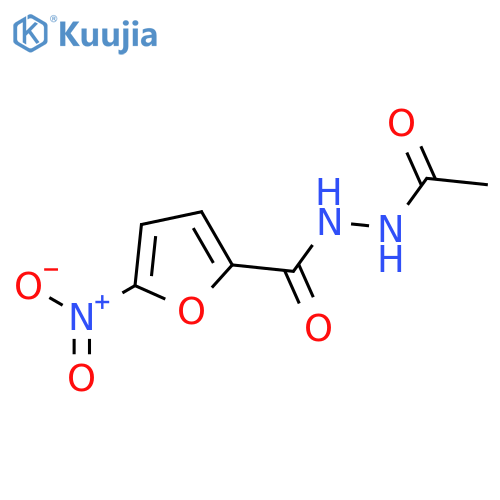 NACETYL5NITRO2FUROHYDRAZIDE structure