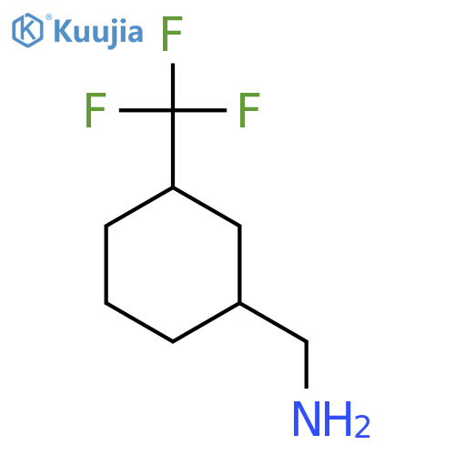 [3-(trifluoromethyl)cyclohexyl]methanamine structure