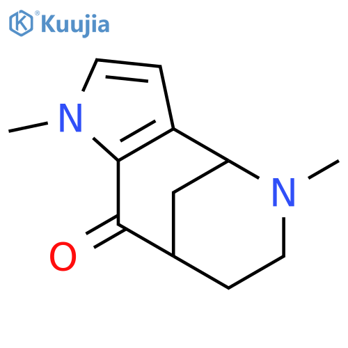 4,8-Methano-9H-pyrrolo[3,2-c]azocin-9-one,1,4,5,6,7,8-hexahydro-1,5-dimethyl- structure