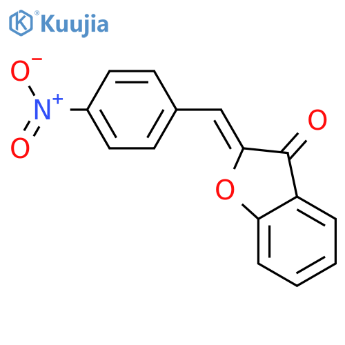 3(2H)-Benzofuranone, 2-[(4-nitrophenyl)methylene]- structure