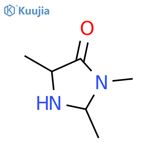 4-Imidazolidinone, 2,3,5-trimethyl-, (2R,5S)- structure