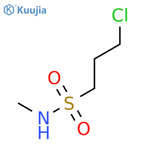 3-chloro-N-methylpropane-1-sulfonamide structure