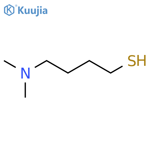 1-BUTANETHIOL, 4-(DIMETHYLAMINO)- structure