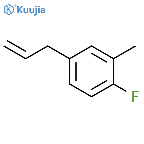1-fluoro-2-methyl-4-prop-2-en-1-ylbenzene structure