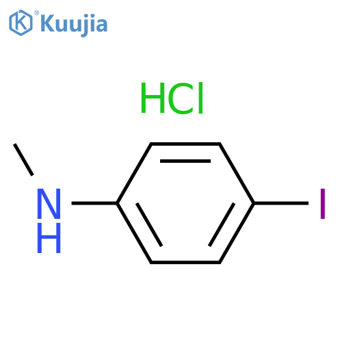 4-Iodo-N-methylaniline hydrochloride structure