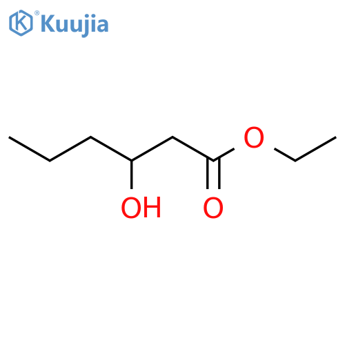 Hexanoic acid, 3-hydroxy-, ethyl ester, (3R)- structure