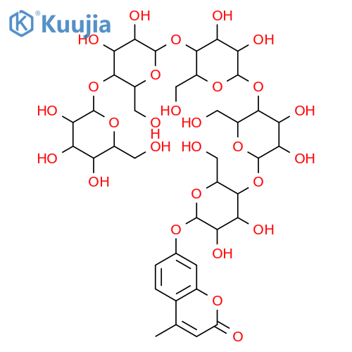 4-Methylumbelliferyl b-D-Cellopentoside structure