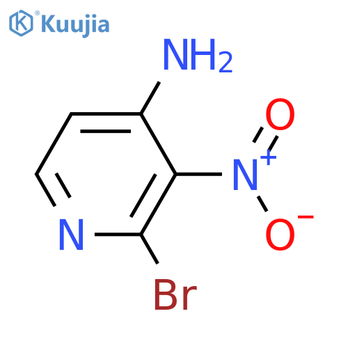 2-bromo-3-nitro-pyridin-4-amine structure