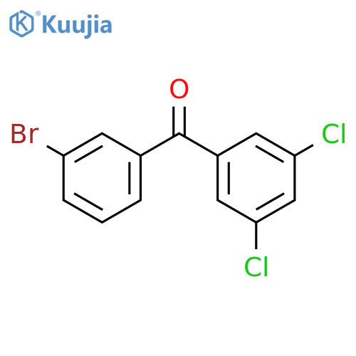 3-Bromo-3',5'-dichlorobenzophenone structure