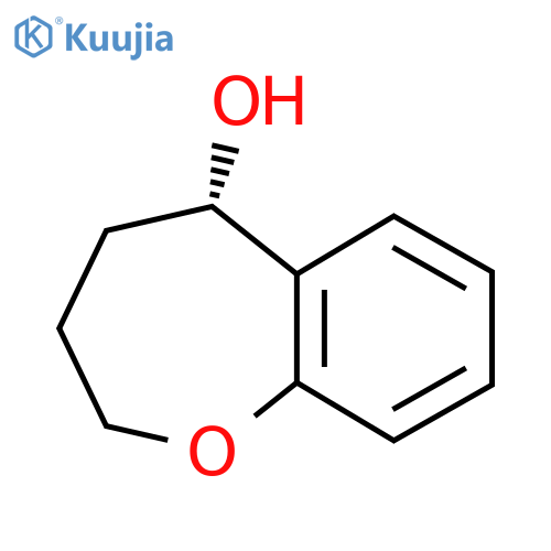 (5S)-2,3,4,5-Tetrahydro-1-benzoxepin-5-ol structure
