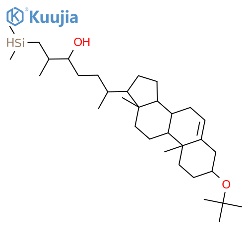(3b)-3-O-tert-Butyldimethylsilyl-cholest-5-ene-3,24-diol structure