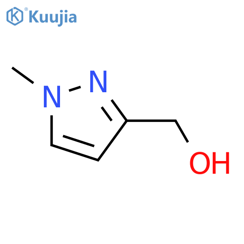 (1-Methyl-1H-pyrazol-3-yl)methanol structure