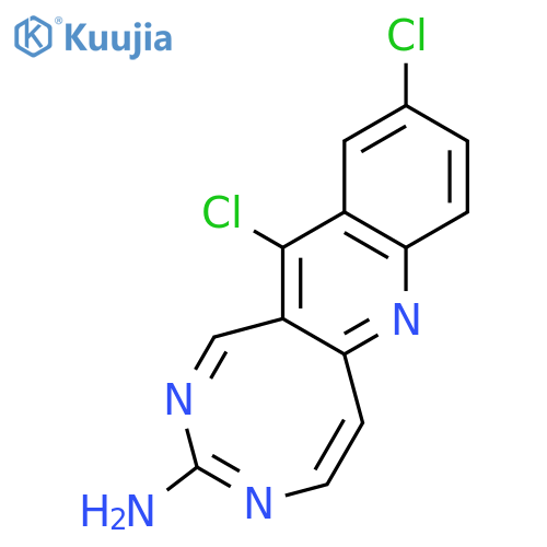 [1,3]Diazocino[6,5-b]quinolin-3-amine, 10,12-dichloro- structure