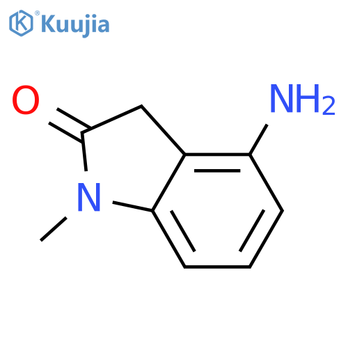 4-amino-1,3-dihydro-1-methyl-2H-Indol-2-one structure