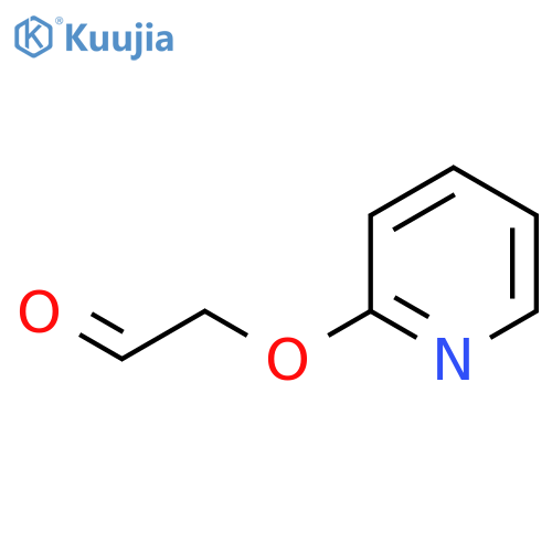 2-(2-pyridinyloxy)-Acetaldehyde structure