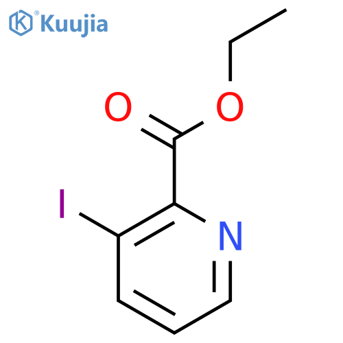 Ethyl 3-iodopicolinate structure