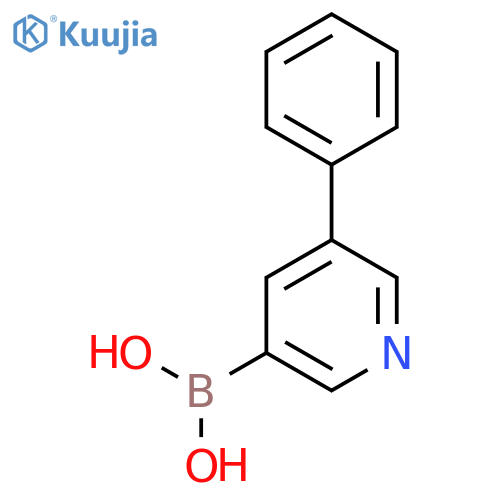 5-phenyl-3-pyridinylboronic acid structure
