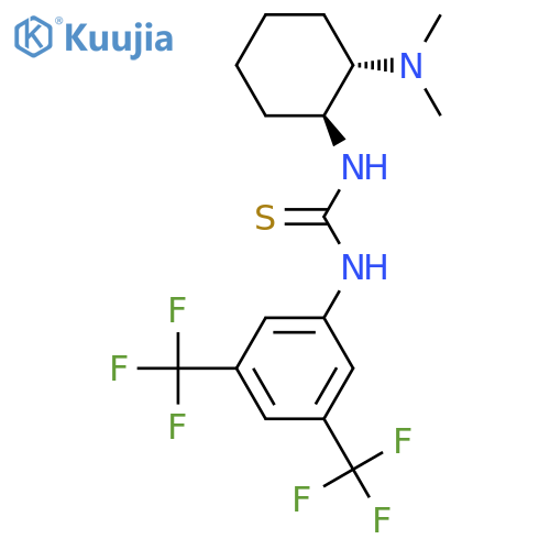 1-(3,5-Bis(trifluoromethyl)phenyl)-3-((1S,2S)-2-(dimethylamino)cyclohexyl)thiourea structure