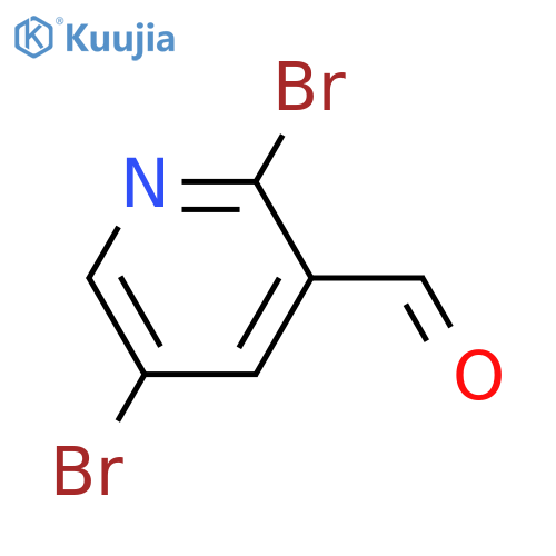 2,5-Dibromonicotinaldehyde structure