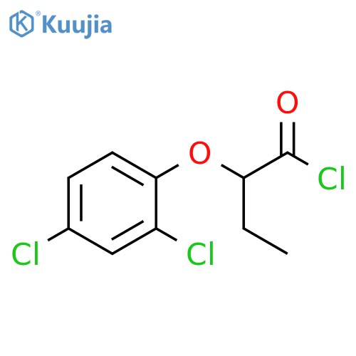 2-(2,4-Dichlorophenoxy)butanoyl chloride structure