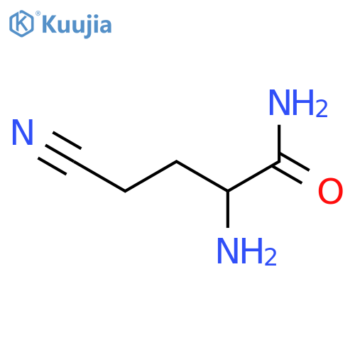 2-amino-4-cyanobutanamide structure
