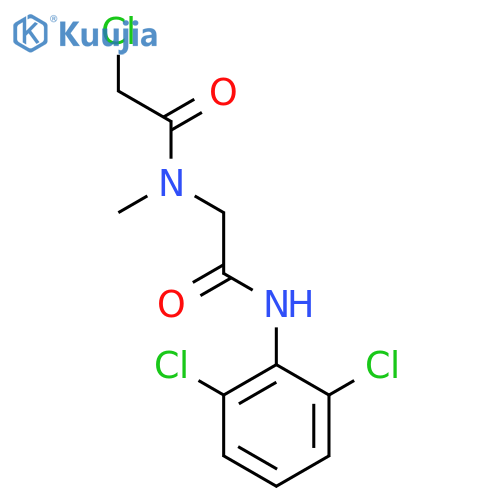 2-Chloro-N-{(2,6-Dichlorophenyl)CarbamoylMethyl}-N-Methylacetamide structure