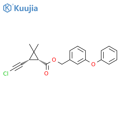 Chloroacetylenic Permethrin structure