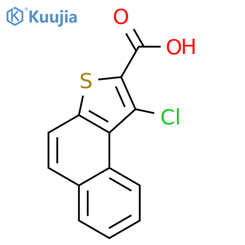 1-Chloronaphtho2,1-bthiophene-2-carboxylic acid structure