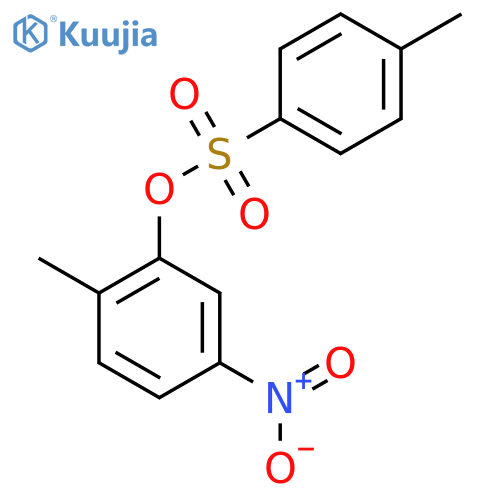 2-Methyl-5-nitrophenyl 4-methylbenzene-1-sulfonate structure